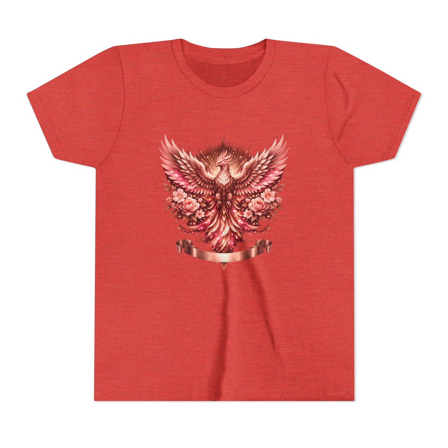 Youth Tee — Red Phoenix Graphic Kids T-Shirt