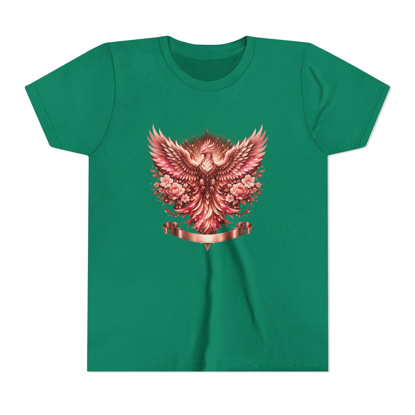 Youth Tee — Red Phoenix Graphic Kids T-Shirt