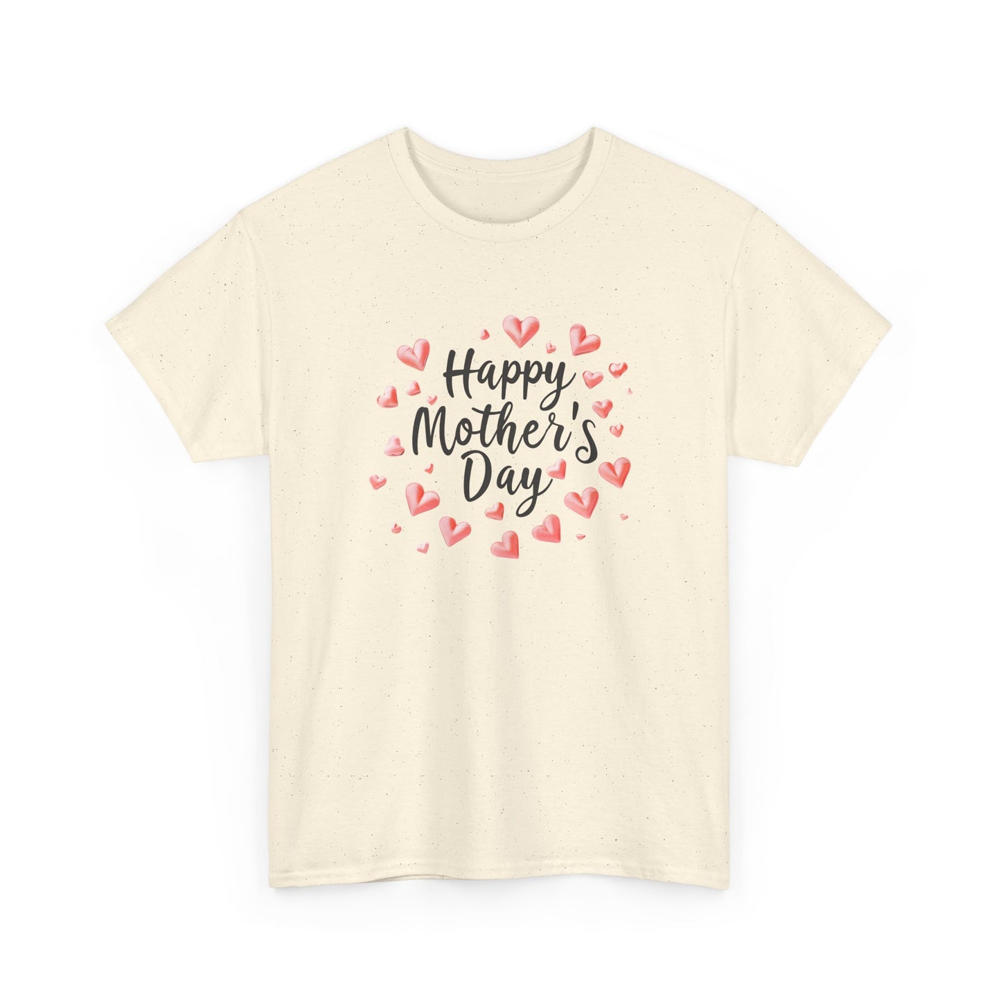 Happy Mother's Day T-Shirt — Cute Heart Wreath Mother's Day Tee