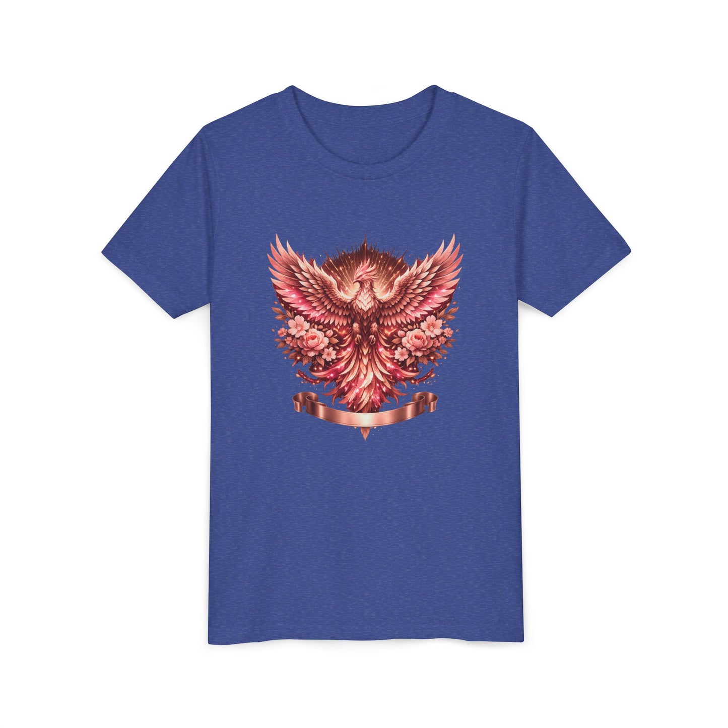 Youth Tee — Red Phoenix Graphic Kids T-Shirt
