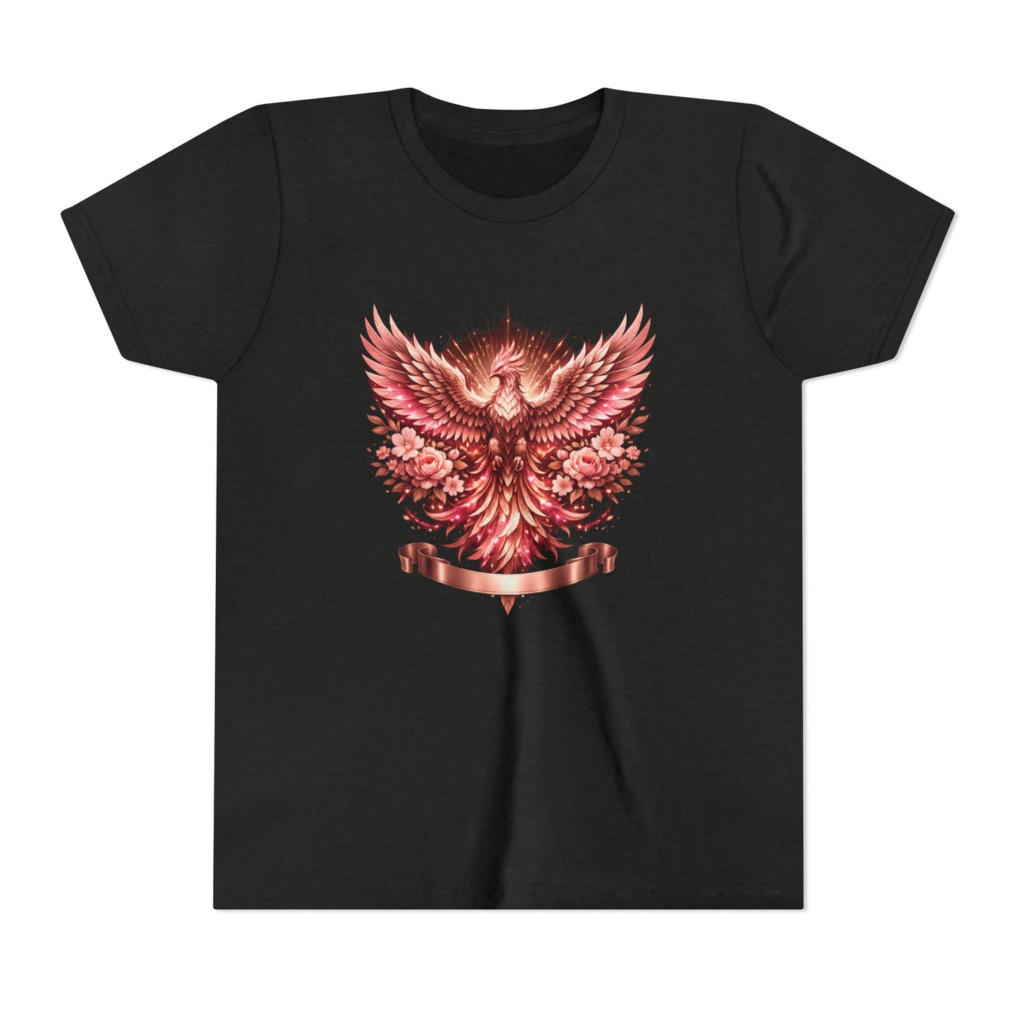 Youth Tee — Red Phoenix Graphic Kids T-Shirt