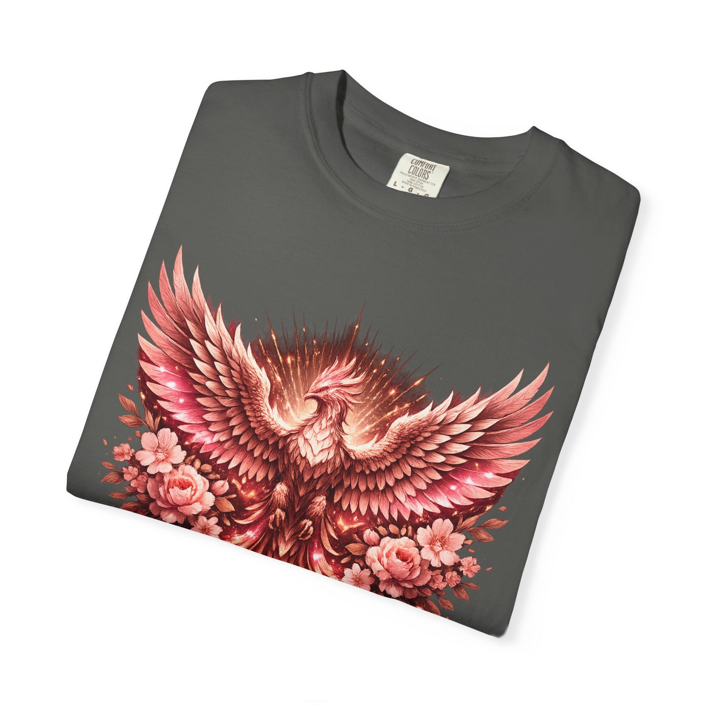 Phoenix Floral T-Shirt — Rising Phoenix Graphic Tee