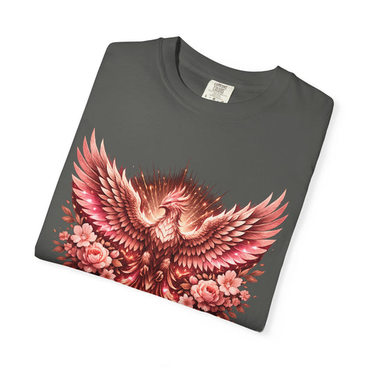 Phoenix Floral T-Shirt — Rising Phoenix Graphic Tee