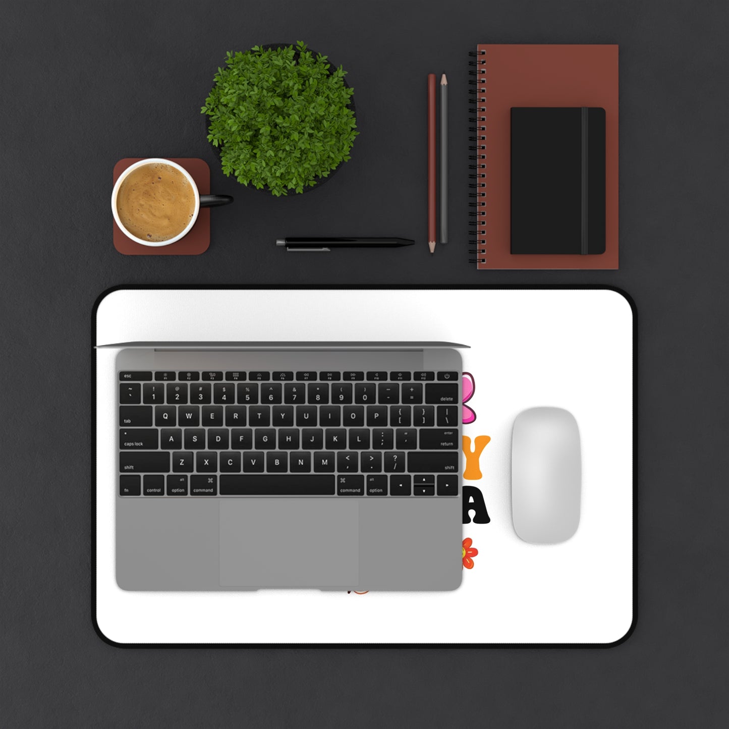 It's a Good Day to Have a Good Day Desk Mat | Butterfly Floral Quote