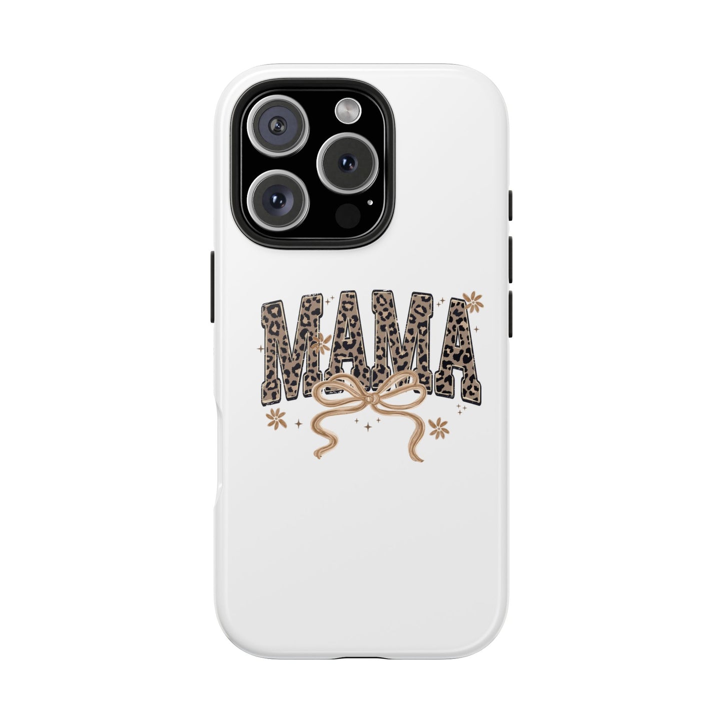Leopard Print MAMA Phone Case | Tough Phone Case, Mama Design
