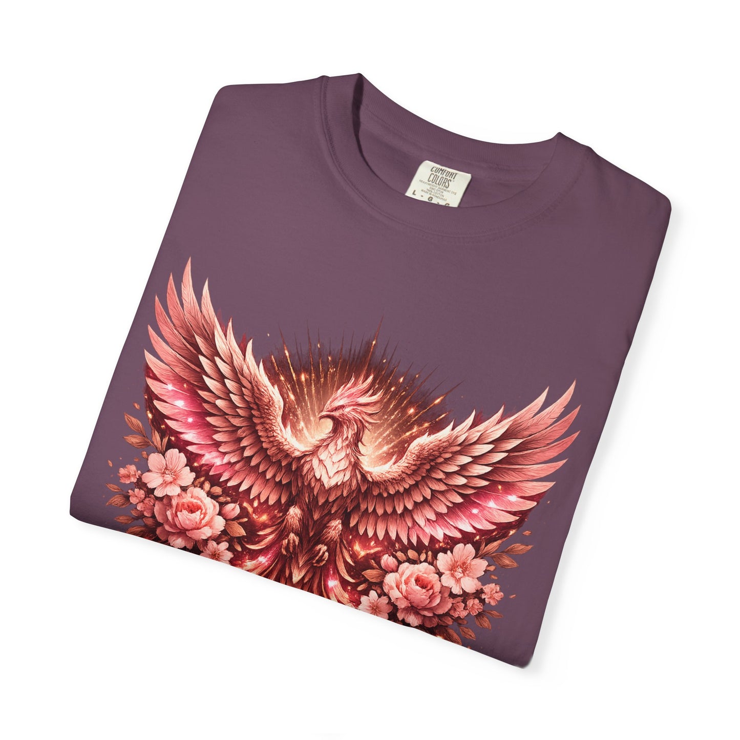 Phoenix Floral T-Shirt — Rising Phoenix Graphic Tee