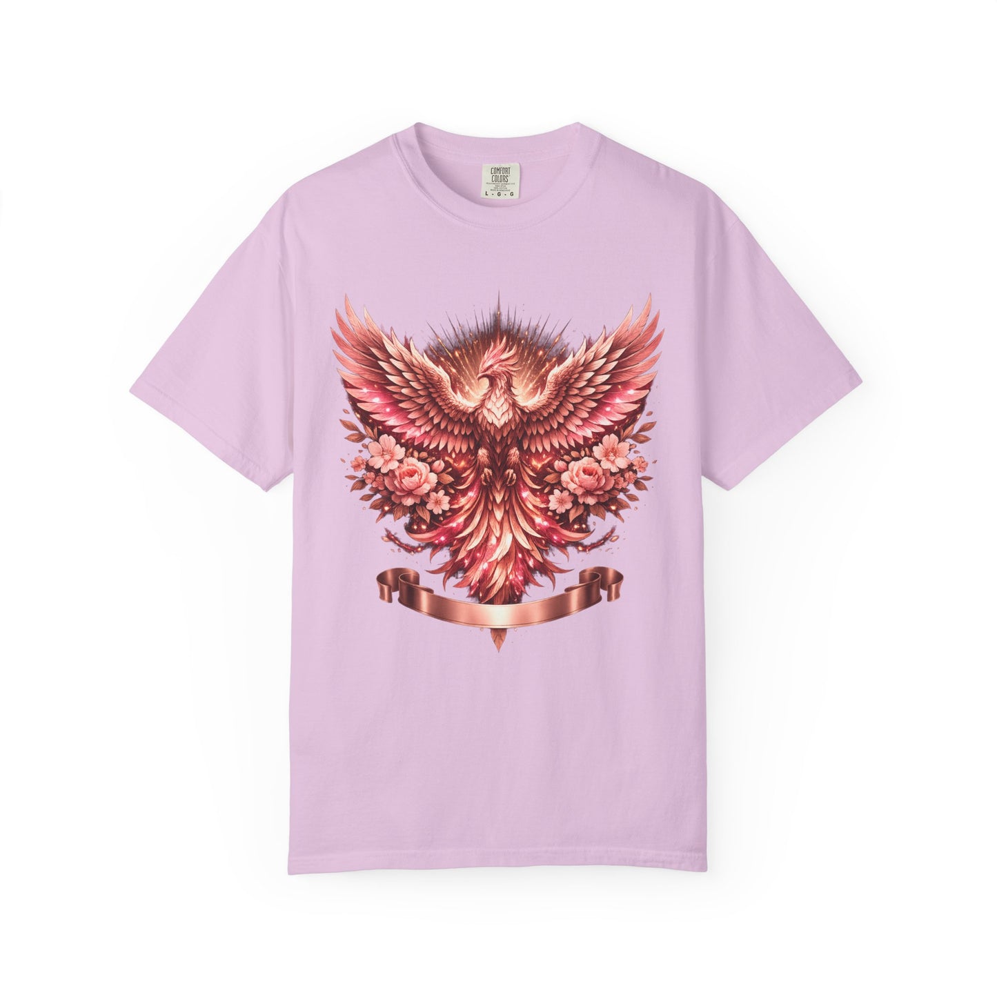 Phoenix Floral T-Shirt — Rising Phoenix Graphic Tee