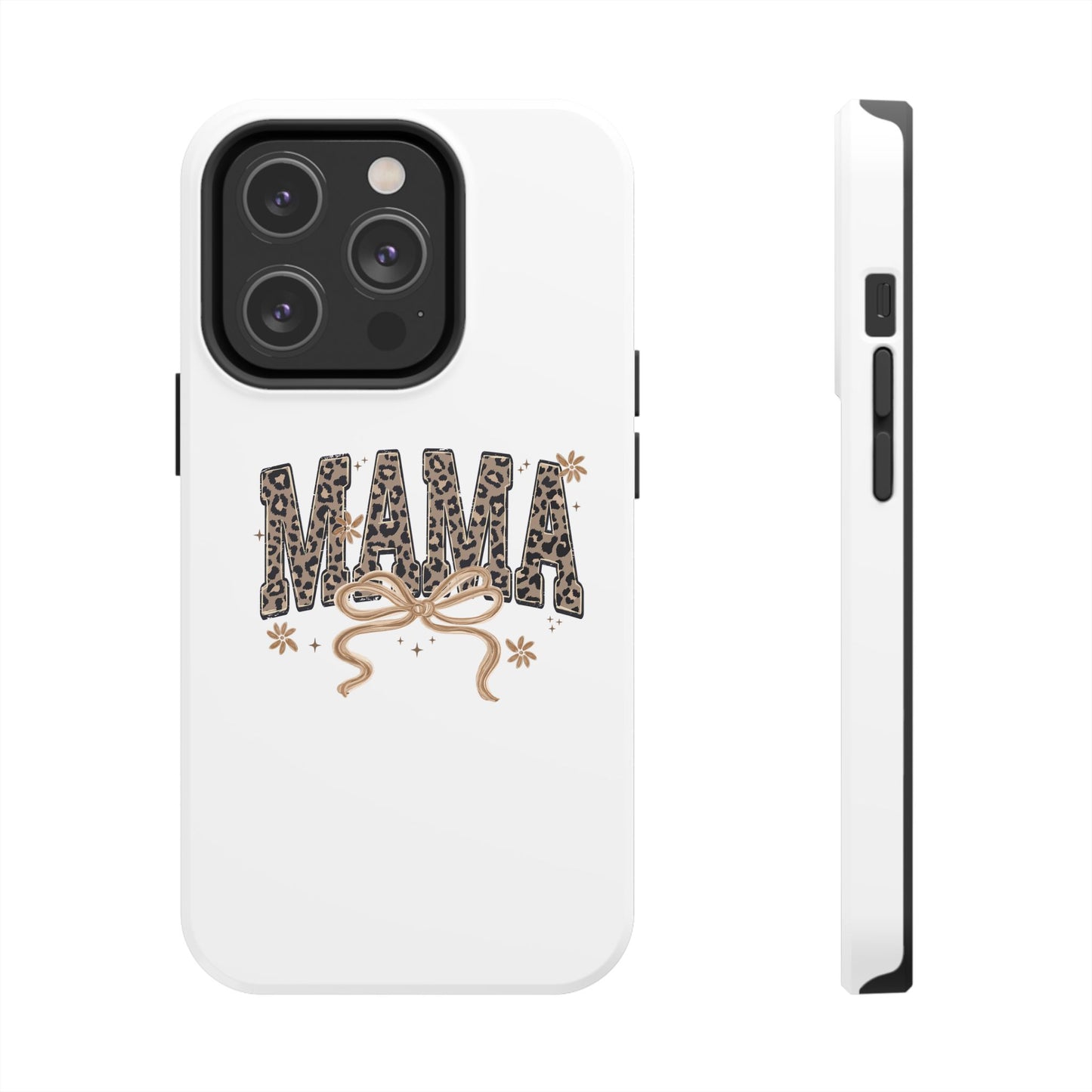 Leopard Print MAMA Phone Case | Tough Phone Case, Mama Design