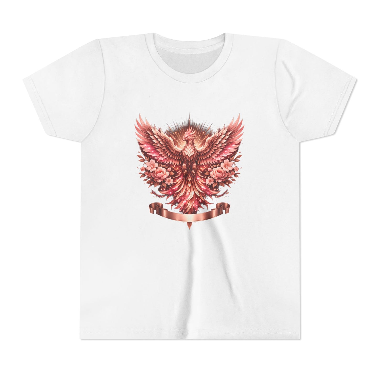 Youth Tee — Red Phoenix Graphic Kids T-Shirt