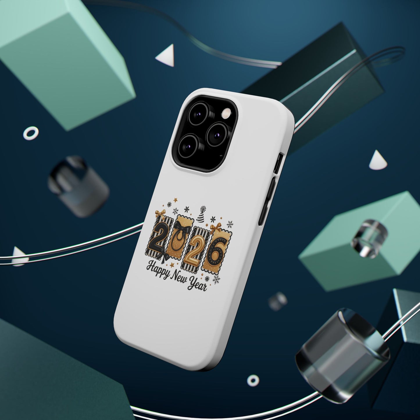2026 Happy New Year Phone Case | Magnetic Impact-Resistant Case
