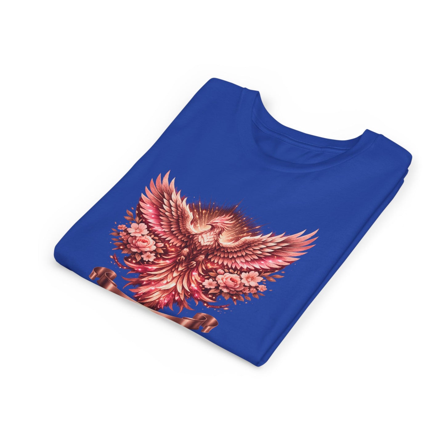 Youth Tee — Red Phoenix Graphic Kids T-Shirt