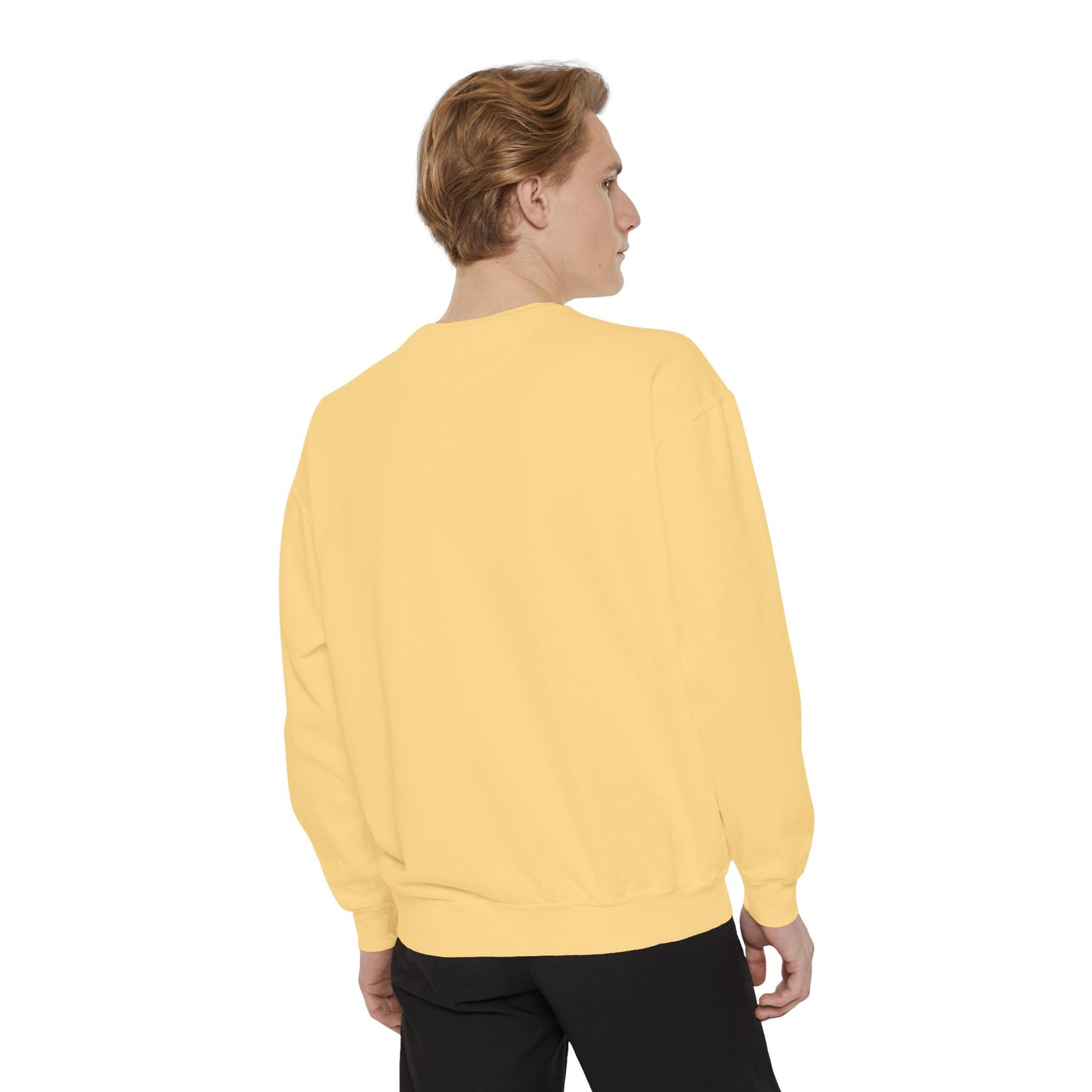 Lotus Glow Sweatshirt — Golden Floral Chakra Crewneck