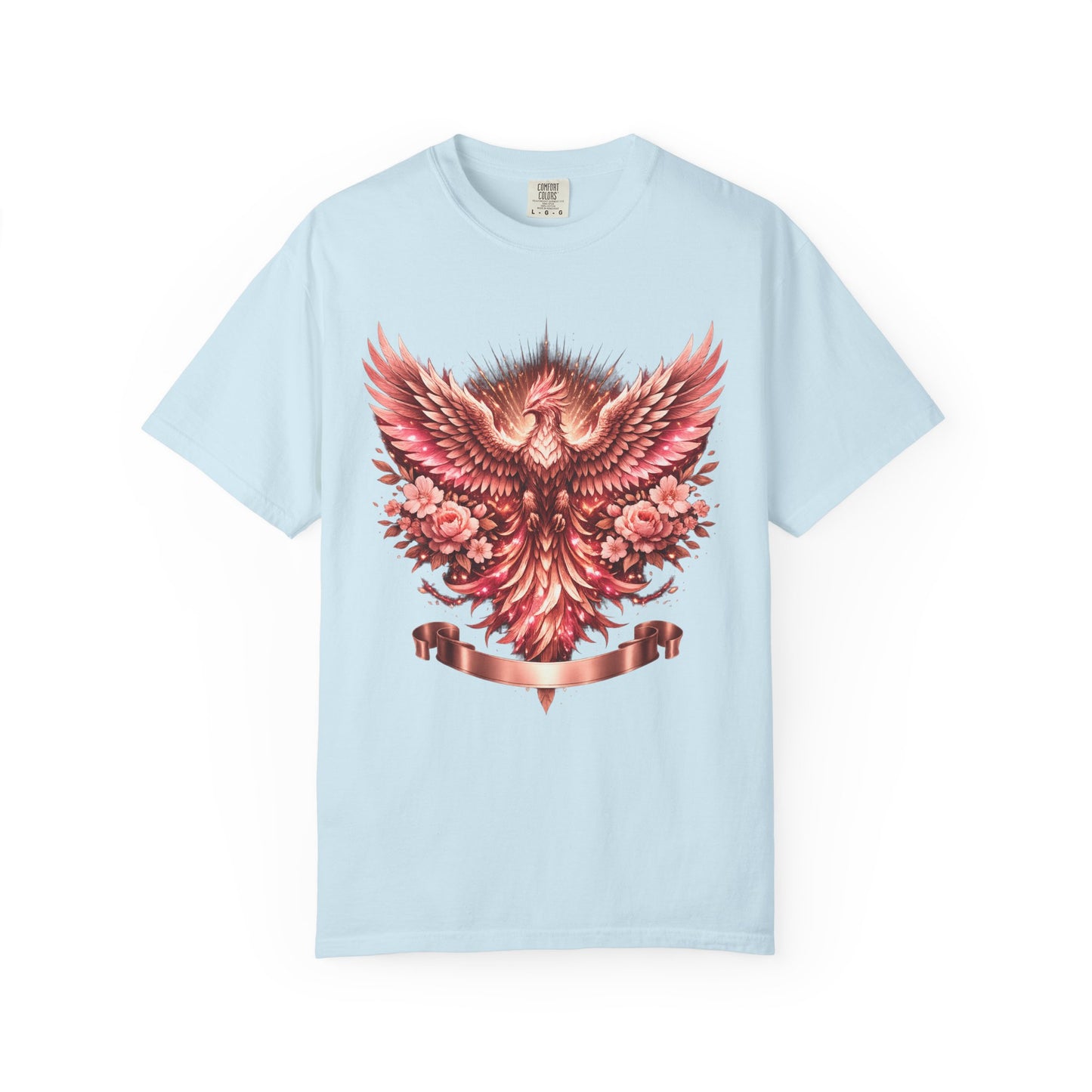 Phoenix Floral T-Shirt — Rising Phoenix Graphic Tee